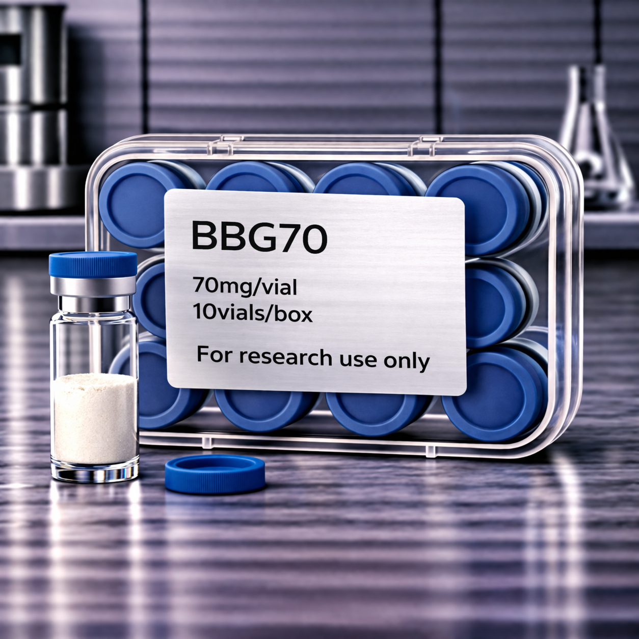 BBG70 BPC 157 10mg+GHK-CU 50mg+TB500 10mg - 图片 1